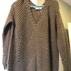 Somedays Lovin’ chunky v-neck knit sweater